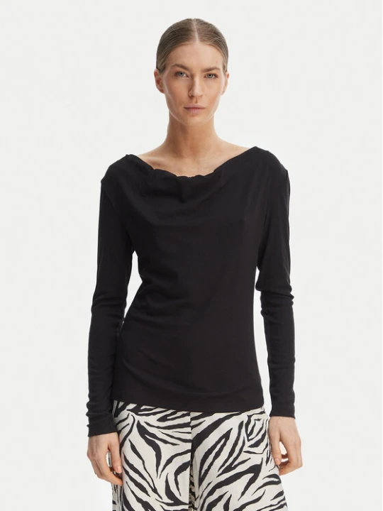 Zdjęcie produktu Vero Moda Bluzka Ice 10340793 Czarny Regular Fit