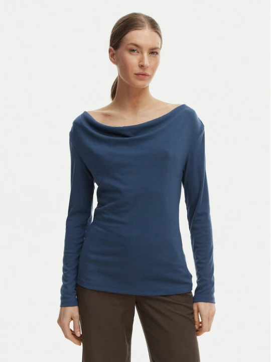 Zdjęcie produktu Vero Moda Bluzka Ice 10340793 Granatowy Regular Fit