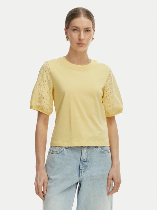 Zdjęcie produktu Vero Moda Bluzka Janni 10340706 Żółty Regular Fit