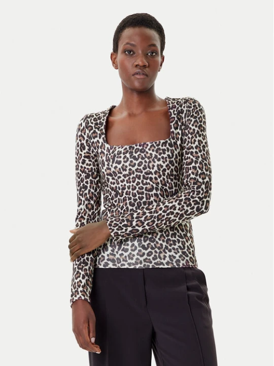 Zdjęcie produktu Vero Moda Bluzka Million 10334613 Beżowy Regular Fit