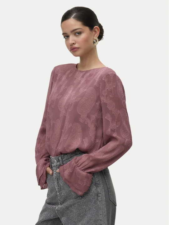 Zdjęcie produktu Vero Moda Bluzka Mishi 10335512 Różowy Regular Fit