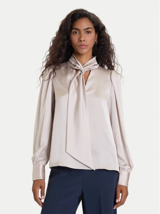 Zdjęcie produktu Vero Moda Bluzka Nini 10336252 Beżowy Standard Fit