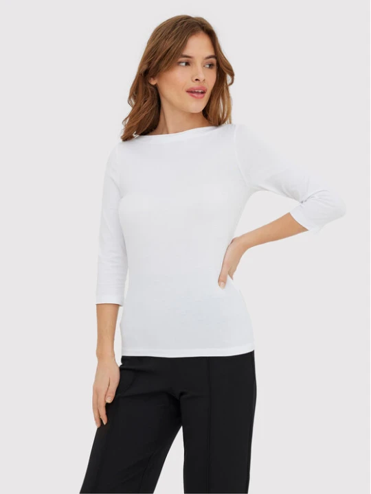 Zdjęcie produktu Vero Moda Bluzka Panda 10274133 Biały Regular Fit