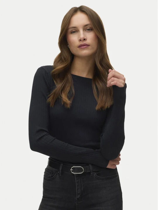 Zdjęcie produktu Vero Moda Bluzka Ruby 10343005 Czarny Regular Fit