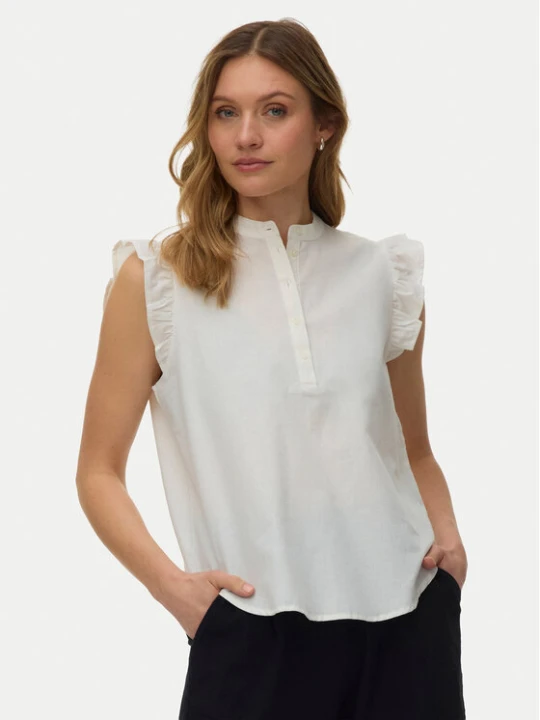 Zdjęcie produktu Vero Moda Bluzka Selma 10345667 Biały Regular Fit