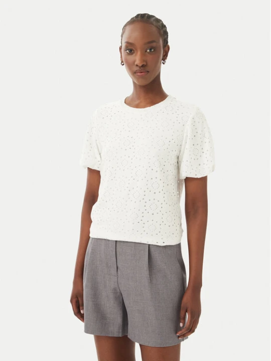 Zdjęcie produktu Vero Moda Bluzka Tassa 10344368 Biały Regular Fit