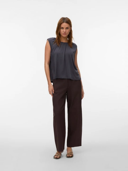 Zdjęcie produktu Vero Moda Bluzka w kolorze antracytowym rozmiar: L