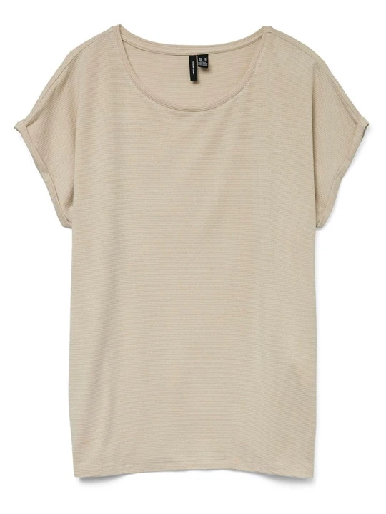Zdjęcie produktu Vero Moda Bluzka w kolorze beżowym rozmiar: XL