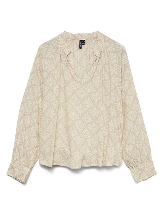 Zdjęcie produktu Vero Moda Bluzka w kolorze beżowym rozmiar: XS