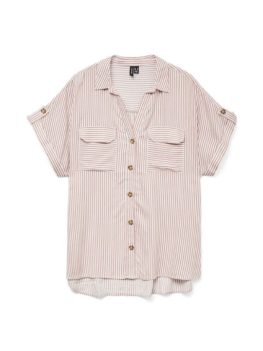 Zdjęcie produktu Vero Moda Bluzka w kolorze beżowym rozmiar: S