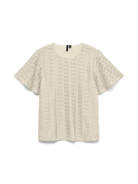 Zdjęcie produktu Vero Moda Bluzka w kolorze beżowym rozmiar: XS