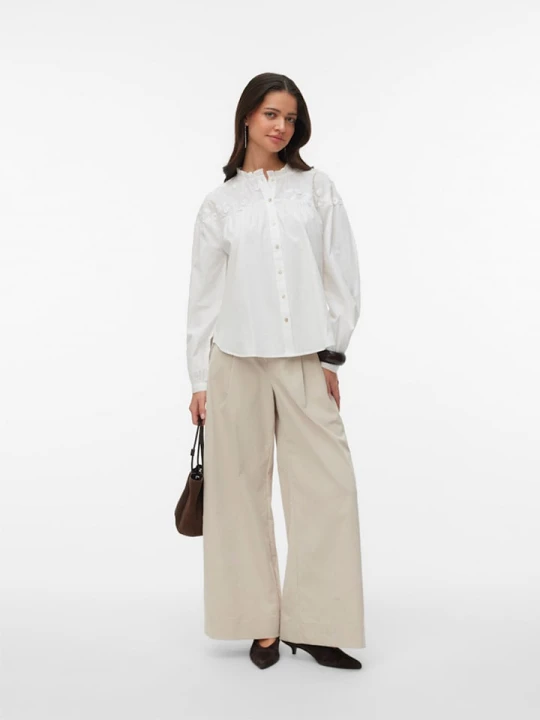 Zdjęcie produktu Vero Moda Bluzka w kolorze białym rozmiar: S