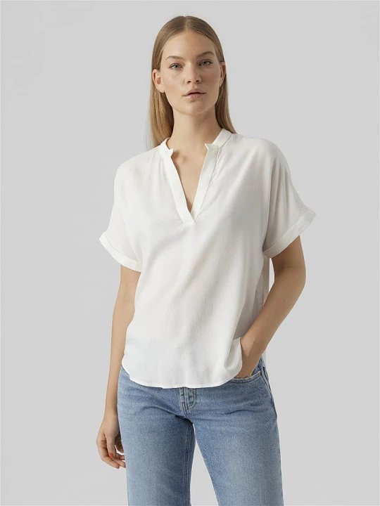 Zdjęcie produktu Vero Moda Bluzka w kolorze białym rozmiar: XS