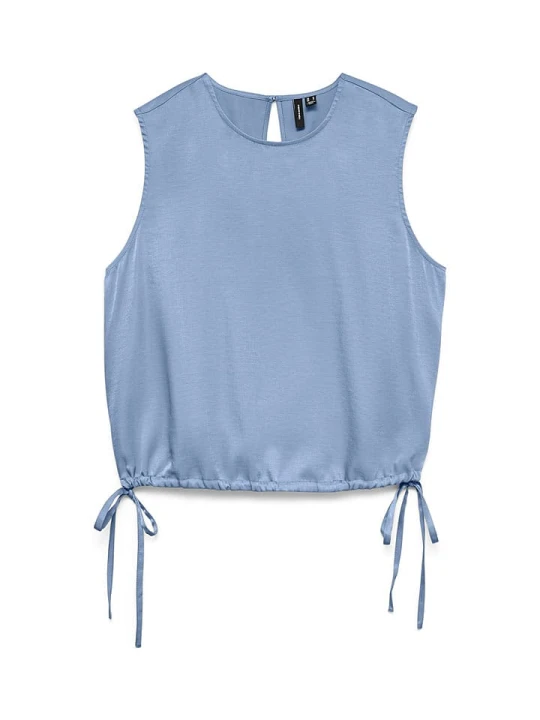 Zdjęcie produktu Vero Moda Bluzka w kolorze błękitnym rozmiar: L