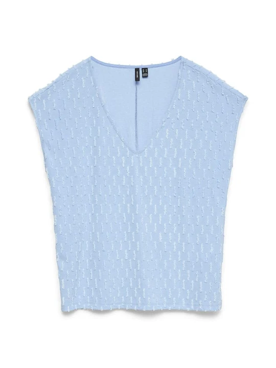 Zdjęcie produktu Vero Moda Bluzka w kolorze błękitnym rozmiar: M