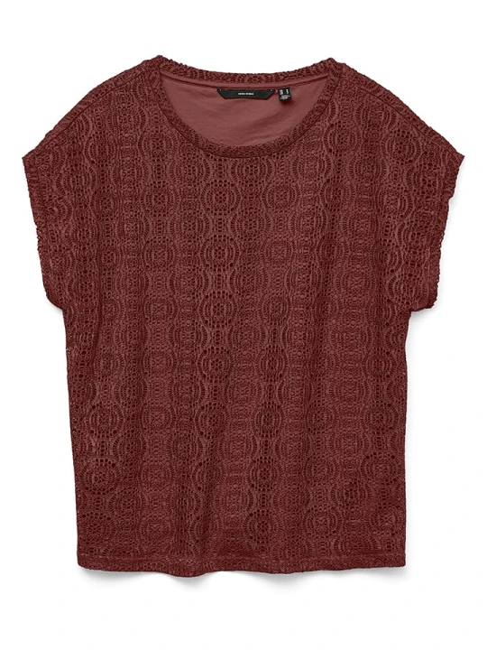 Zdjęcie produktu Vero Moda Bluzka w kolorze brązowym rozmiar: L