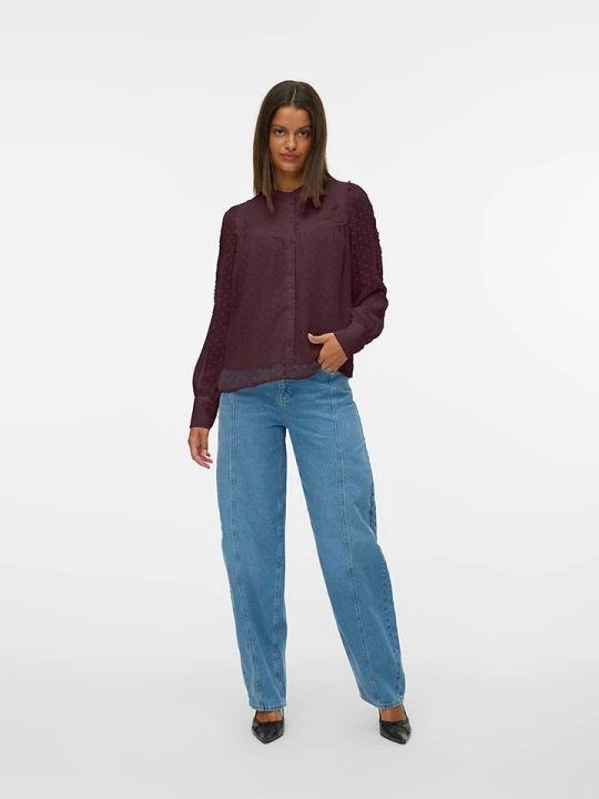 Zdjęcie produktu Vero Moda Bluzka w kolorze brązowym rozmiar: S