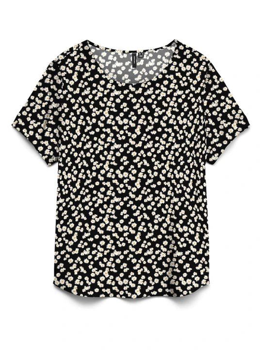 Zdjęcie produktu Vero Moda Bluzka w kolorze czarno-białym rozmiar: XL