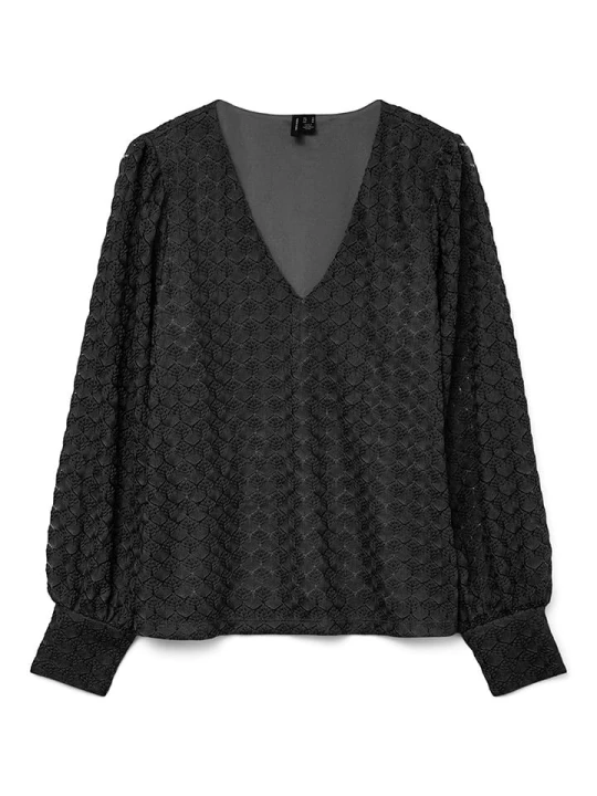 Zdjęcie produktu Vero Moda Bluzka w kolorze czarnym rozmiar: M