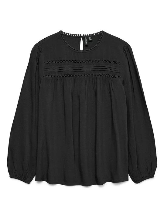 Zdjęcie produktu Vero Moda Bluzka w kolorze czarnym rozmiar: S