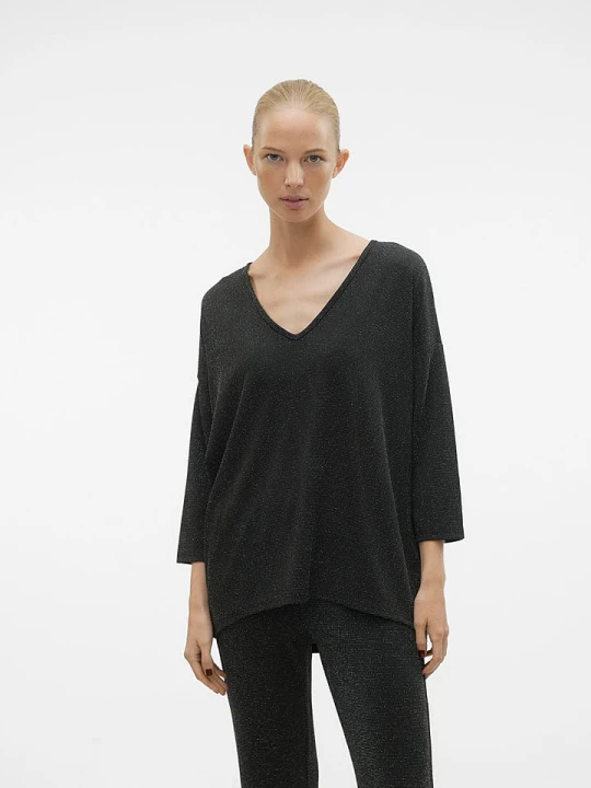 Zdjęcie produktu Vero Moda Bluzka w kolorze czarnym rozmiar: XS