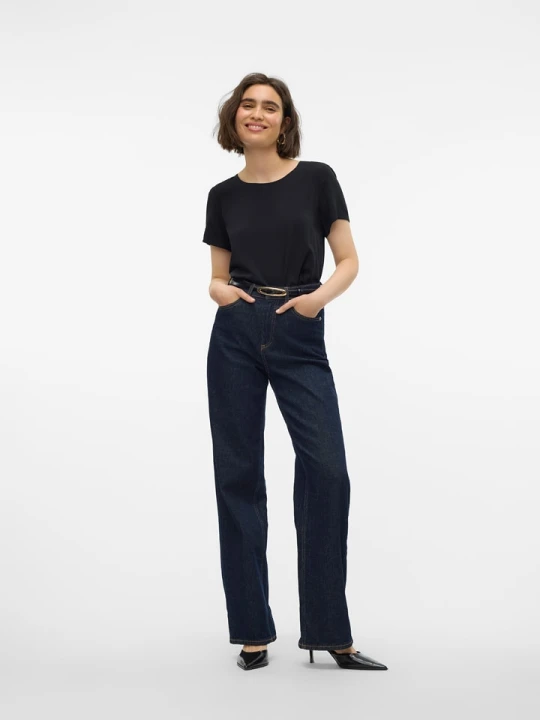 Zdjęcie produktu Vero Moda Bluzka w kolorze czarnym rozmiar: L