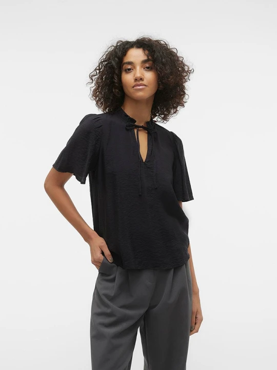 Zdjęcie produktu Vero Moda Bluzka w kolorze czarnym rozmiar: XS