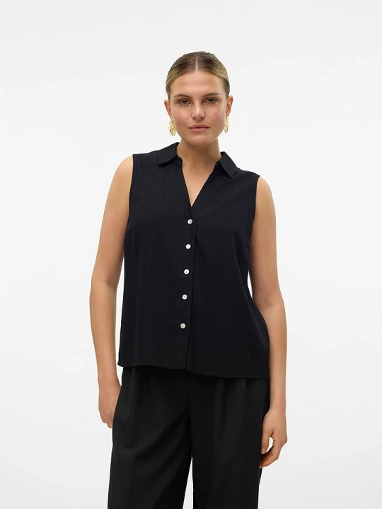 Zdjęcie produktu Vero Moda Bluzka w kolorze czarnym rozmiar: M