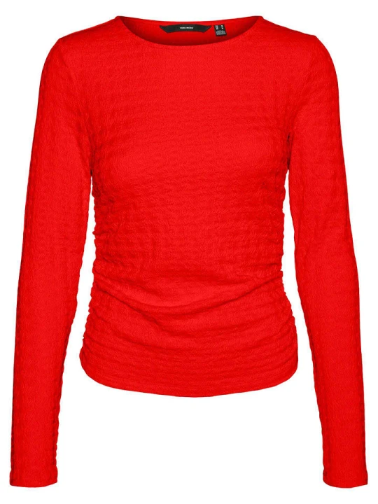 Zdjęcie produktu Vero Moda Bluzka w kolorze czerwonym rozmiar: XS