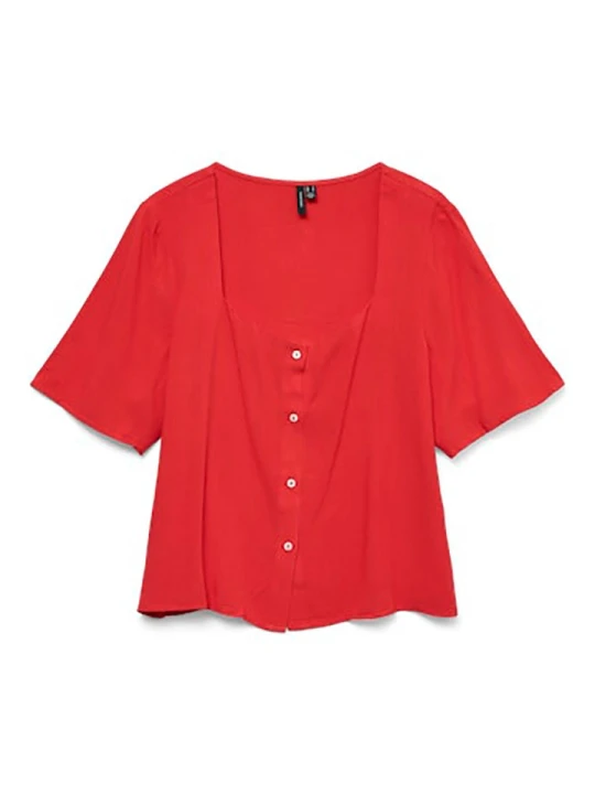 Zdjęcie produktu Vero Moda Bluzka w kolorze czerwonym rozmiar: M