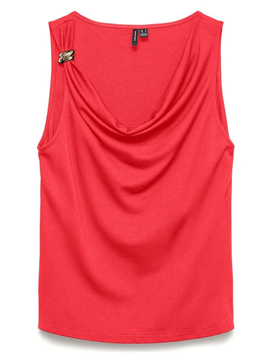 Zdjęcie produktu Vero Moda Bluzka w kolorze czerwonym rozmiar: L