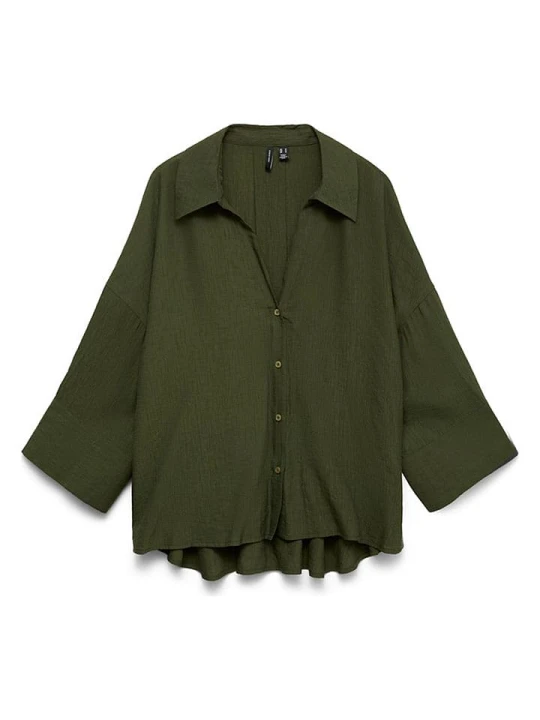 Zdjęcie produktu Vero Moda Bluzka w kolorze khaki rozmiar: M