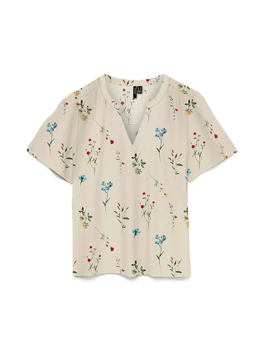 Zdjęcie produktu Vero Moda Bluzka w kolorze kremowym rozmiar: S