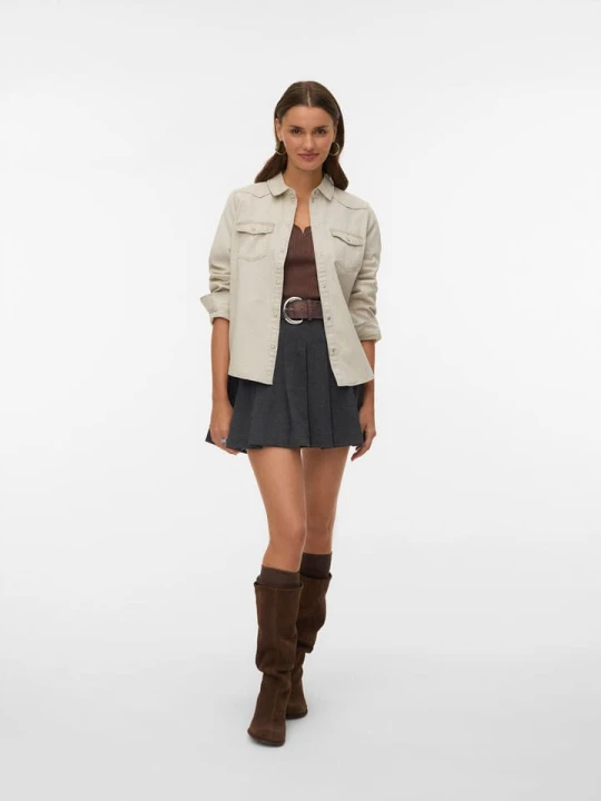 Zdjęcie produktu Vero Moda Bluzka w kolorze kremowym rozmiar: S