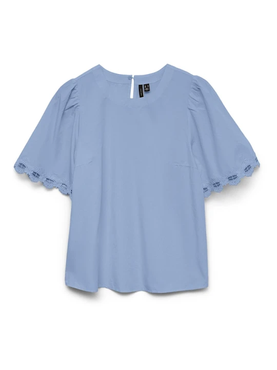 Zdjęcie produktu Vero Moda Bluzka w kolorze niebieskim rozmiar: XS