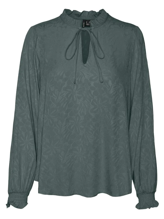 Zdjęcie produktu Vero Moda Bluzka w kolorze zielonym rozmiar: XS