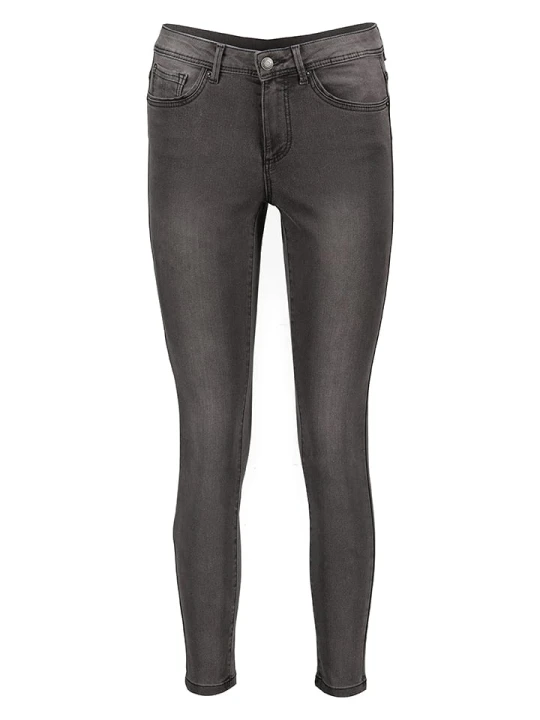 Zdjęcie produktu Vero Moda Dżinsy - Slim fit - w kolorze antracytowym rozmiar: XS/L32