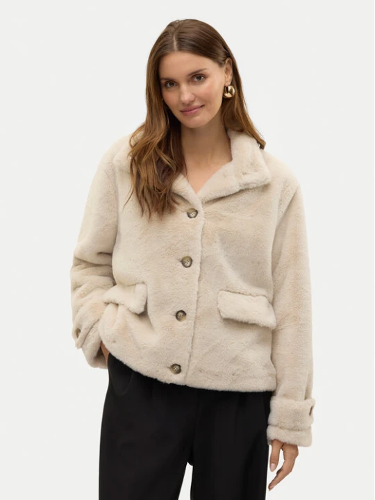 Zdjęcie produktu Vero Moda Futro Sonjaeva 10310303 Beżowy Regular Fit