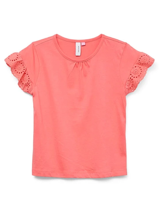 Zdjęcie produktu Vero Moda Girl Koszulka "Panna Charly" w kolorze czerwonym rozmiar: 134/140