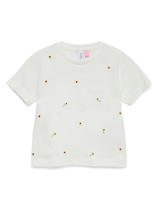 Zdjęcie produktu Vero Moda Girl Koszulka "Sola" w kolorze białym rozmiar: 122/128