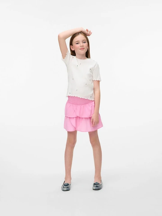 Zdjęcie produktu Vero Moda Girl Koszulka w kolorze białym rozmiar: 146/152