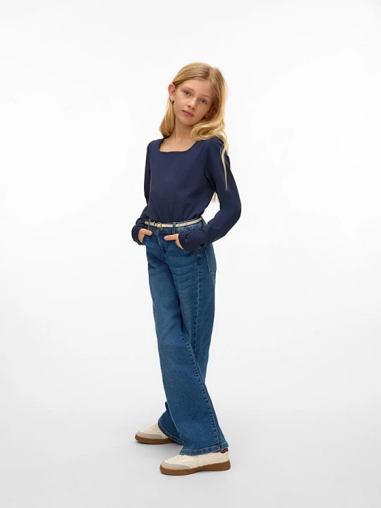 Zdjęcie produktu Vero Moda Girl Koszulka w kolorze granatowym rozmiar: 158/164
