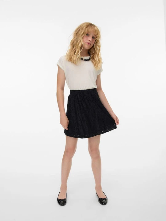 Zdjęcie produktu Vero Moda Girl Spódnica "Coco" w kolorze czarnym rozmiar: 158/164