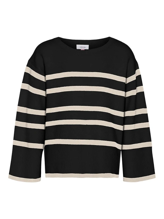 Zdjęcie produktu Vero Moda Girl Sweter "Saba" w kolorze beżowym rozmiar: 116