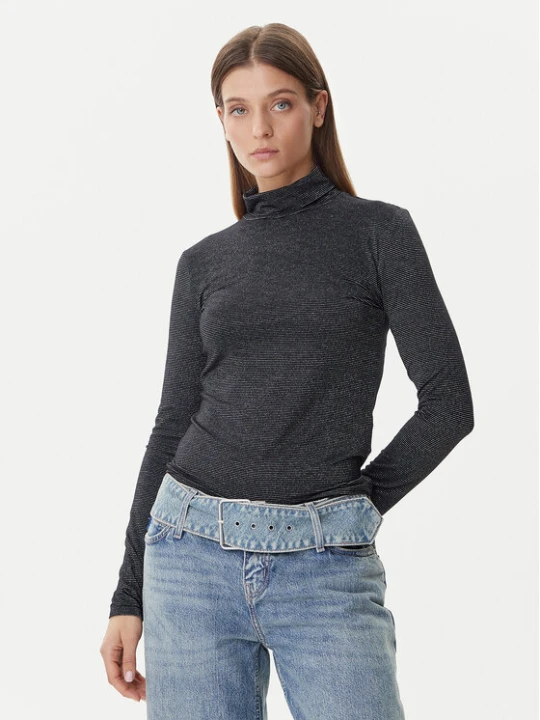Zdjęcie produktu Vero Moda Golf Lava 10334586 Czarny Loose Fit
