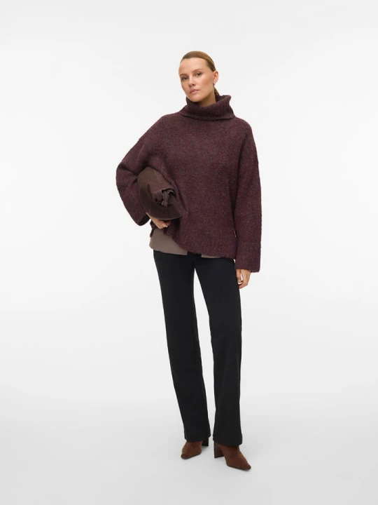 Zdjęcie produktu Vero Moda Golf w kolorze ciemnofioletowym rozmiar: S