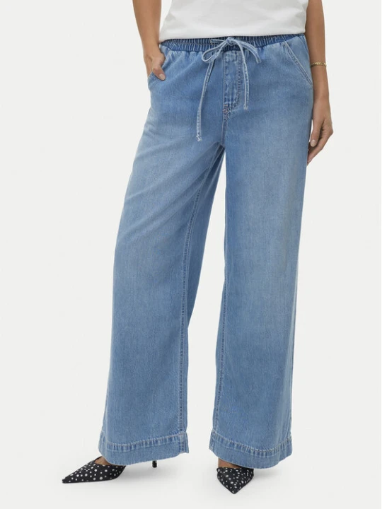 Zdjęcie produktu Vero Moda Jeansy Allison 10342870 Niebieski Wide Leg