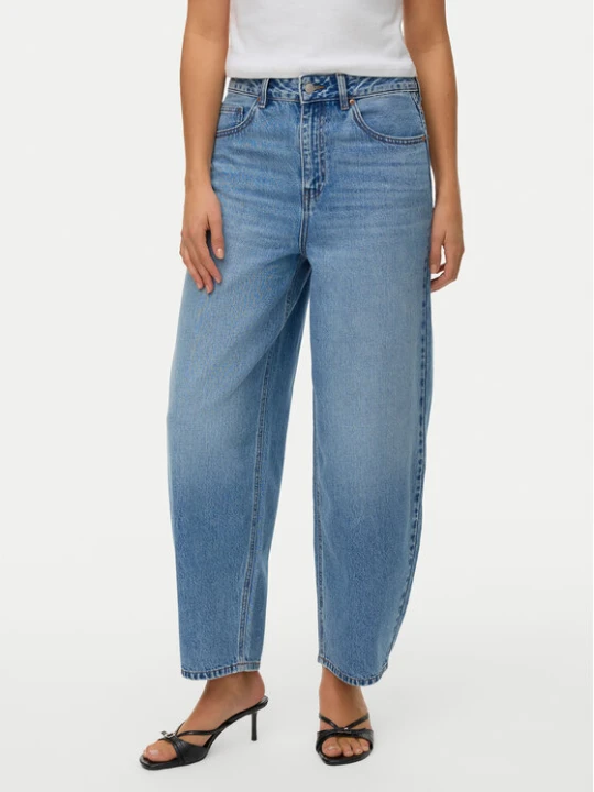 Zdjęcie produktu Vero Moda Jeansy Billie 10341198 Niebieski Barrel Fit
