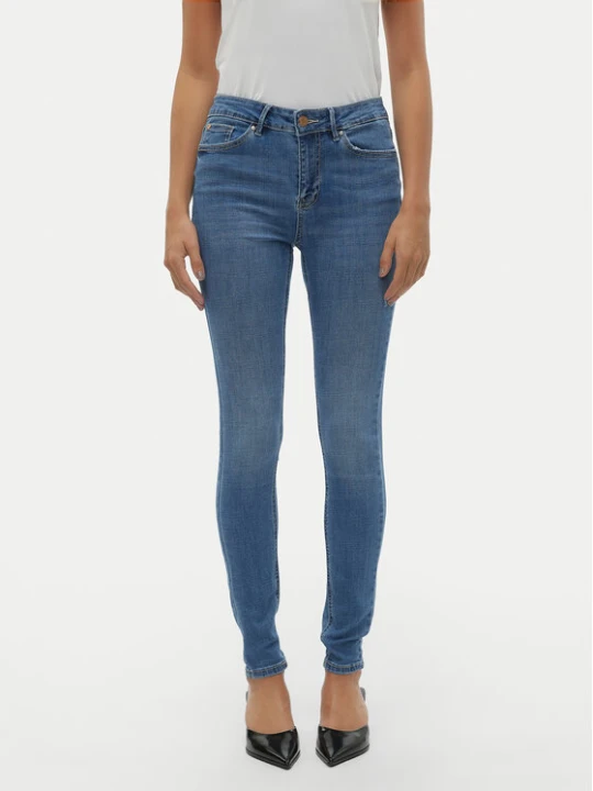 Zdjęcie produktu Vero Moda Jeansy Flash 10300173 Niebieski Skinny Fit