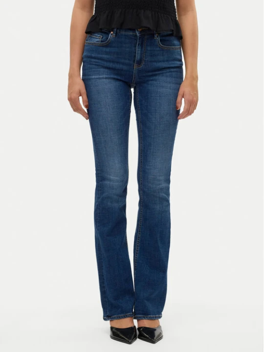 Zdjęcie produktu Vero Moda Jeansy Flash 10310511 Granatowy Flared Fit